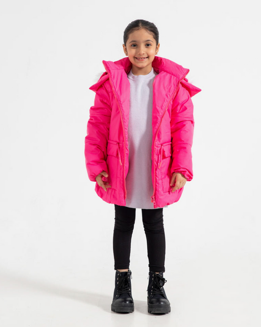 kids Bomber Jacket Light Pink