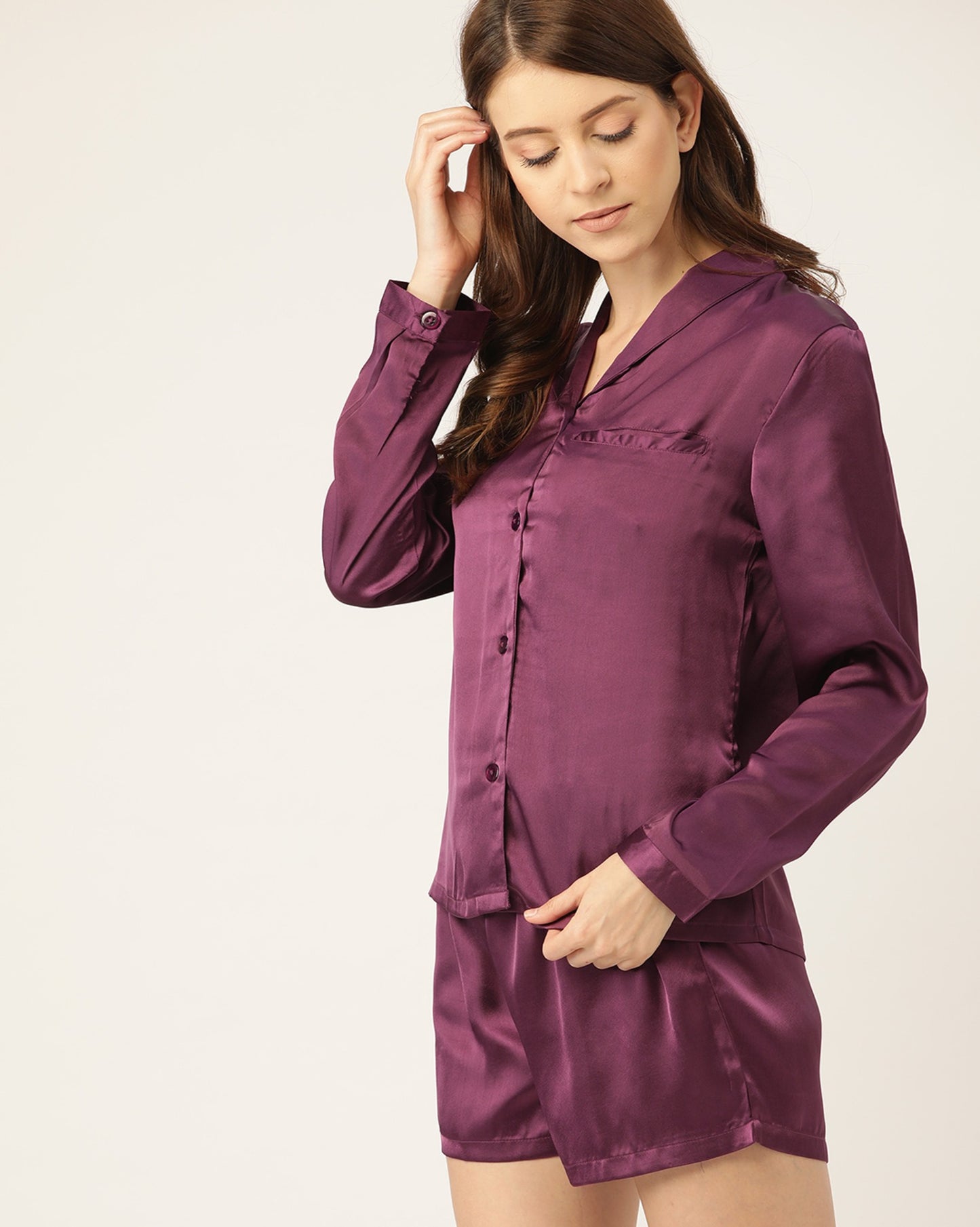 Purple NightSuit For Women